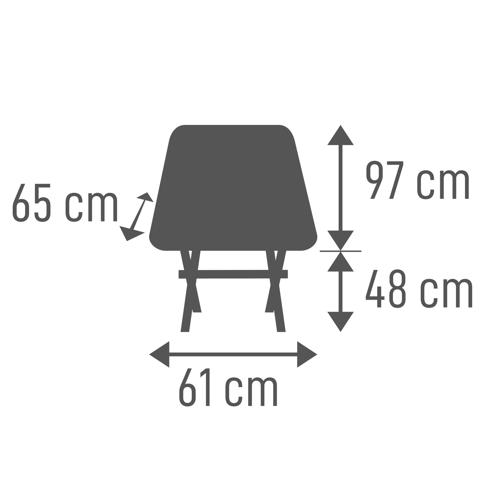 BATASA COMFORT | Leichter Campingstuhl mit vier Sitzhöhen - Image 4
